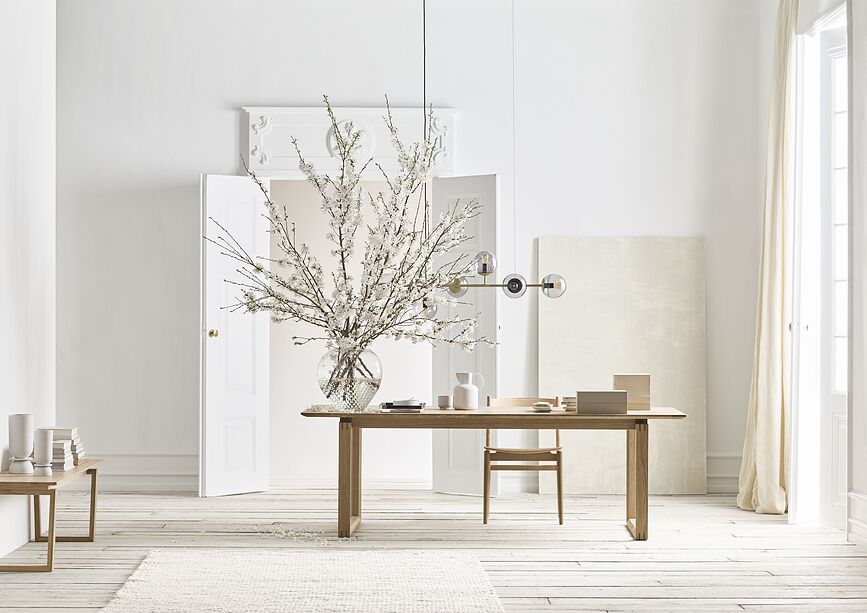 Orb Lampa stropna siva