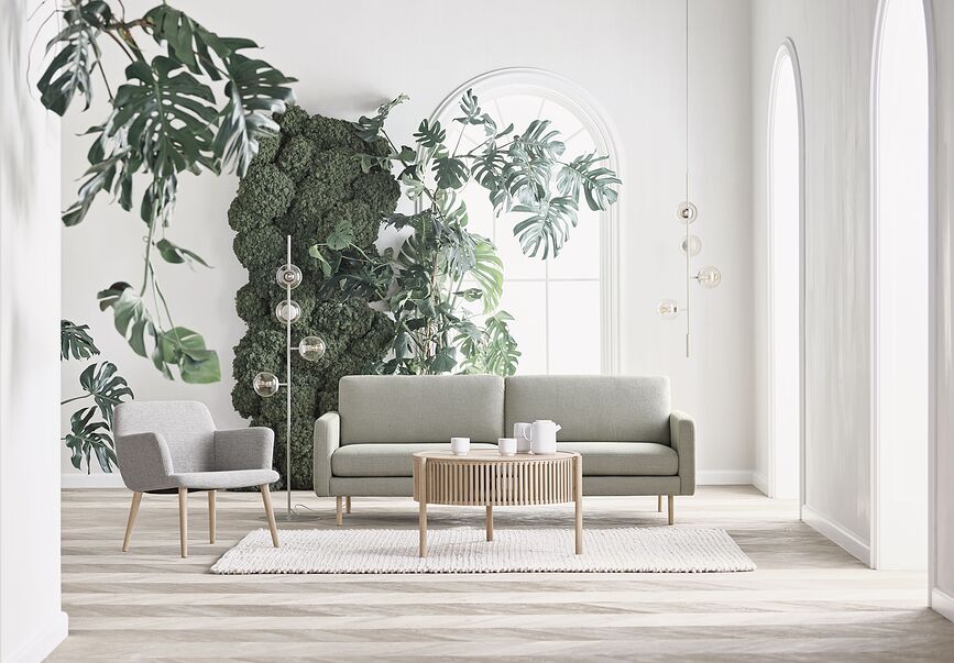 Orb Lampa viseća siva