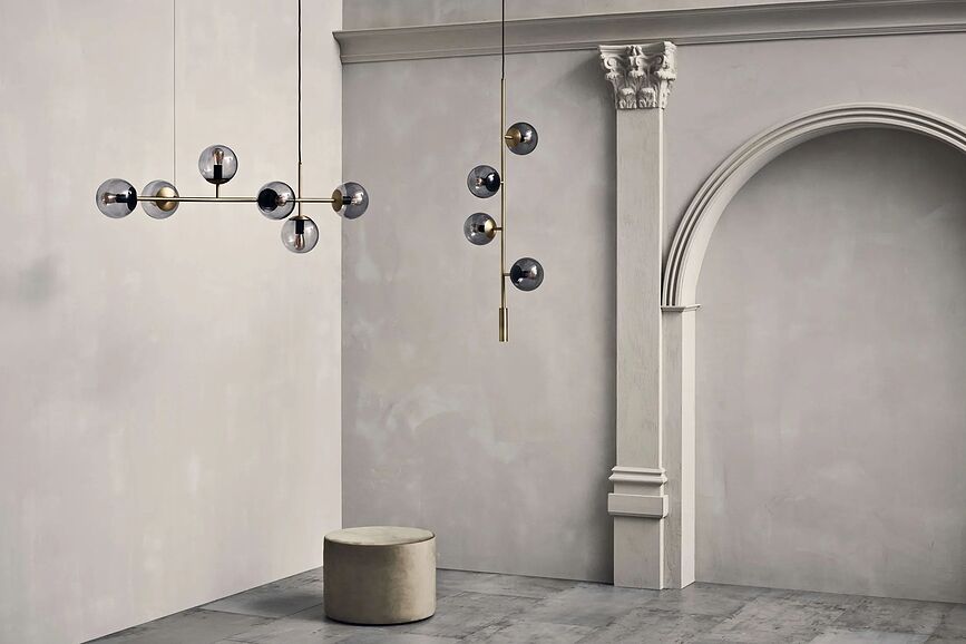 Orb Plafonnier, gris