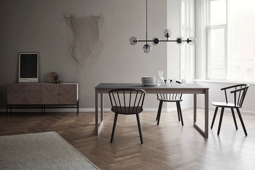 Orb Stropna svetilka, siva