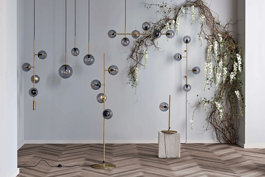 Orb Suspension 15 cm, grise