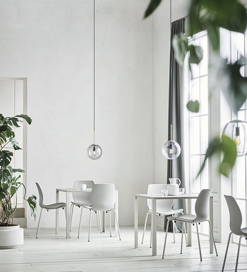 Orb Suspension, 25 cm, grise