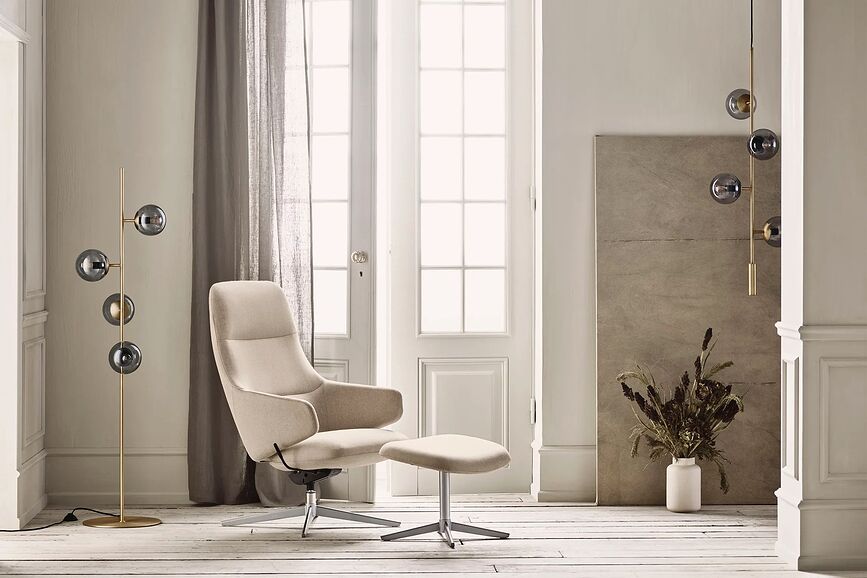 Orb Suspension, grise