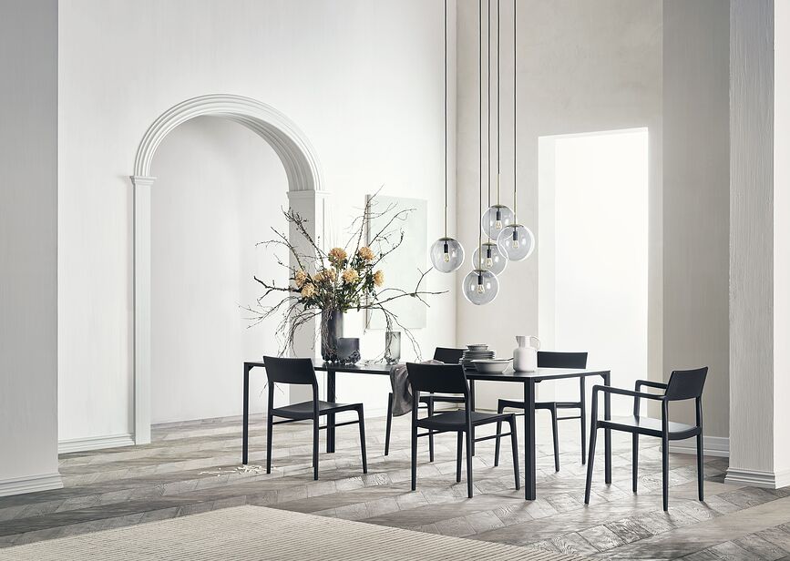 Orb Viseća Lampa 25 cm siva