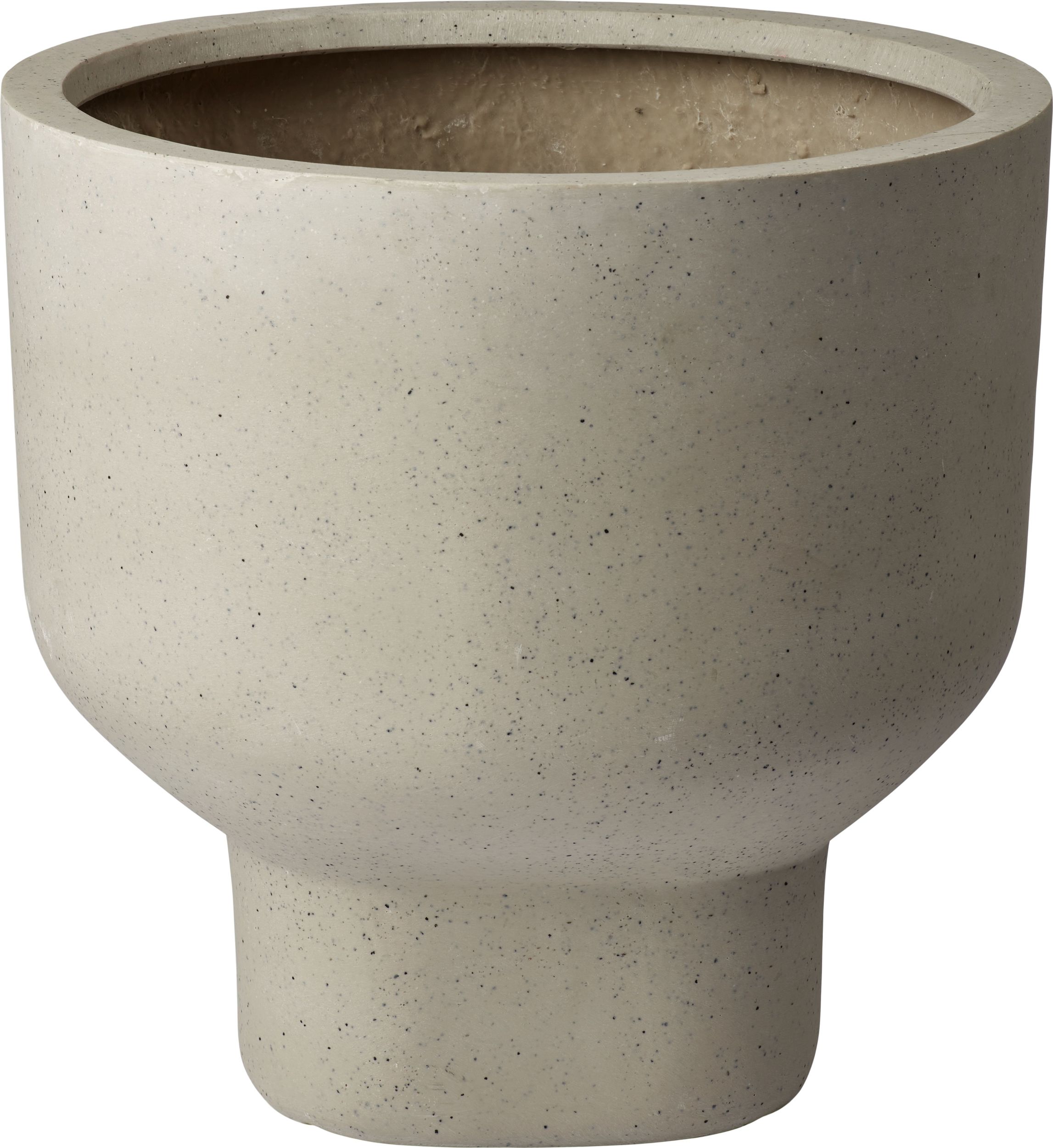 Osłonka na doniczkę Forma 41 cm beżowa