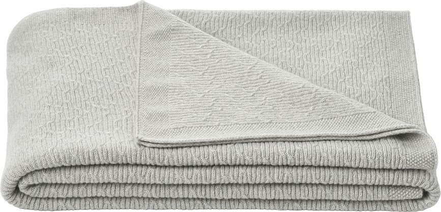 Plover Plaid 140 x 190 cm, gris clair