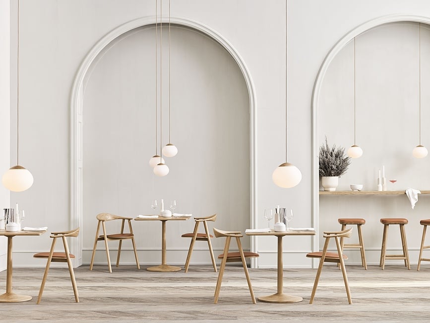 Candelabro para vela clásica Falda, 18 cm, color marfil