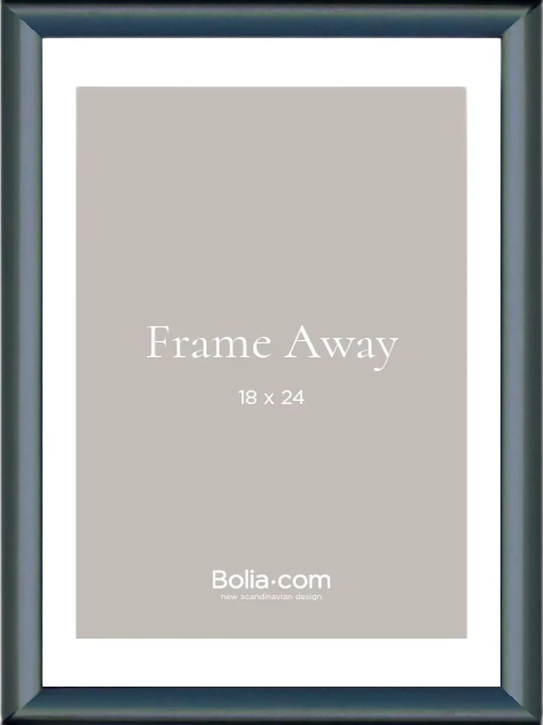 Ramka na zdjęcia Away 18 x 24 cm czarna