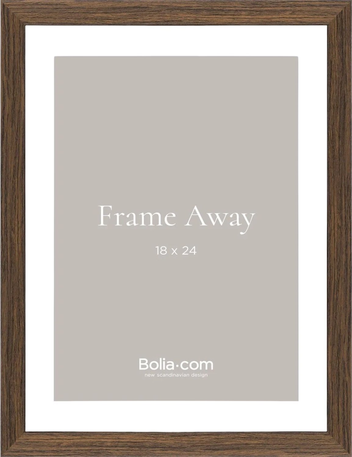 Ramka na zdjęcia Away 18 x 24 cm orzech