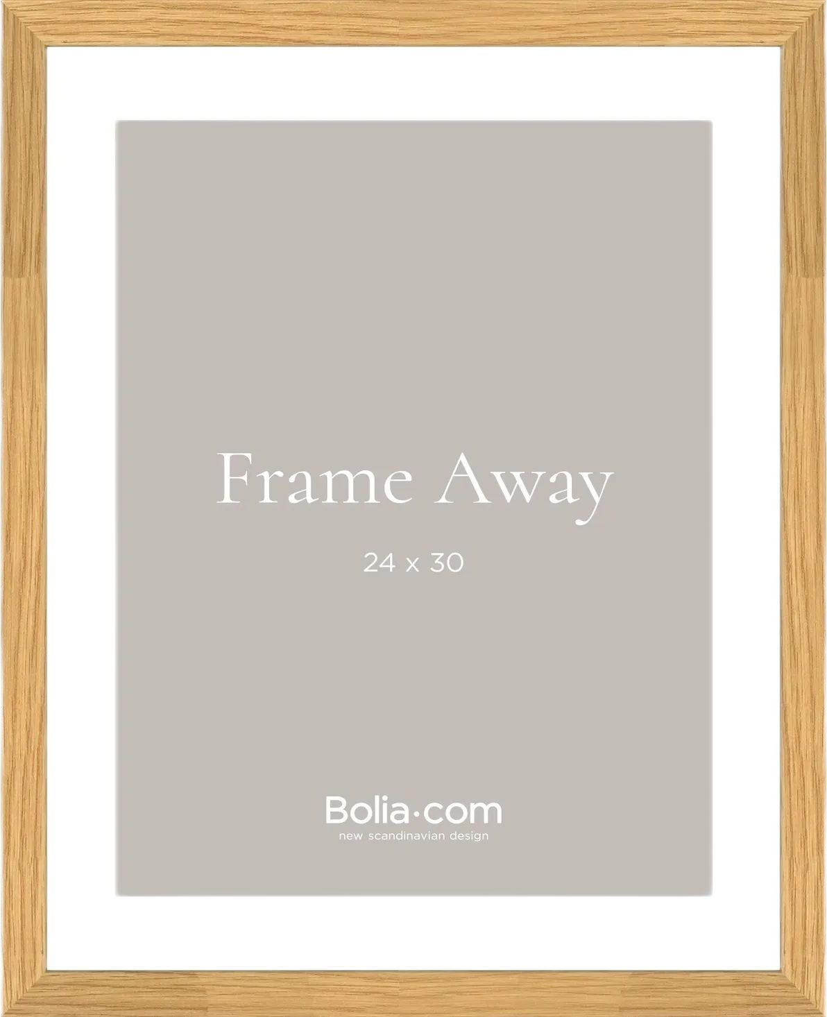 Ramka na zdjęcia Away 24 x 30 cm naturalny dąb