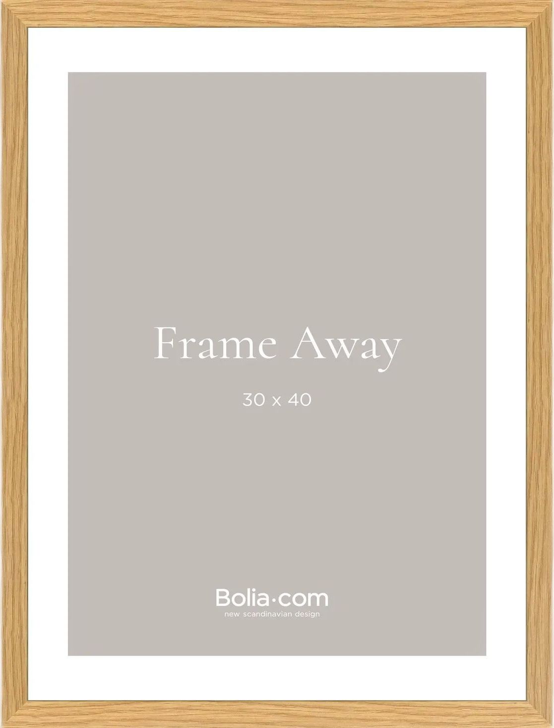 Ramka na zdjęcia Away 30 x 40 cm naturalny dąb