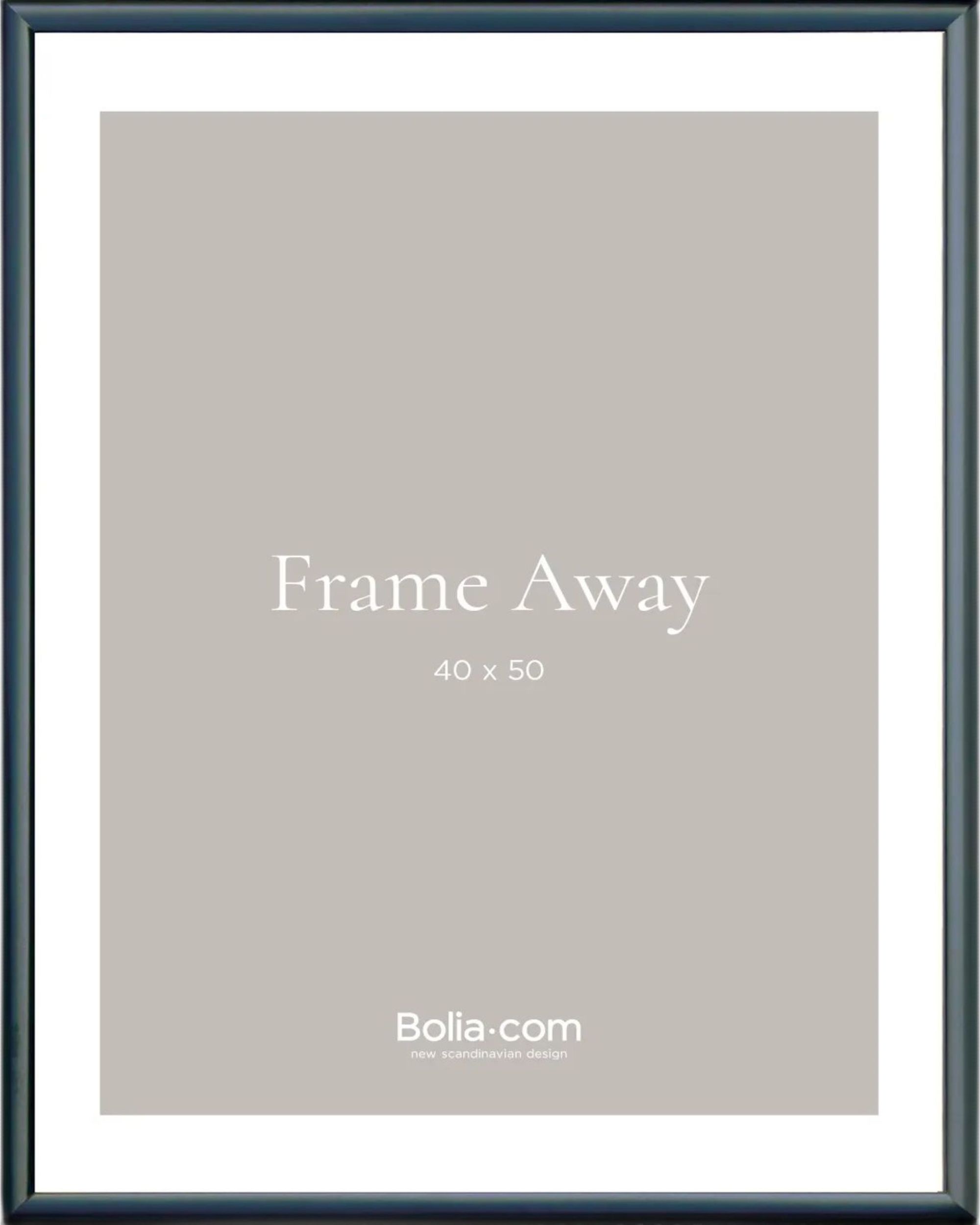 Ramka na zdjęcia Away 40 x 50 cm czarna