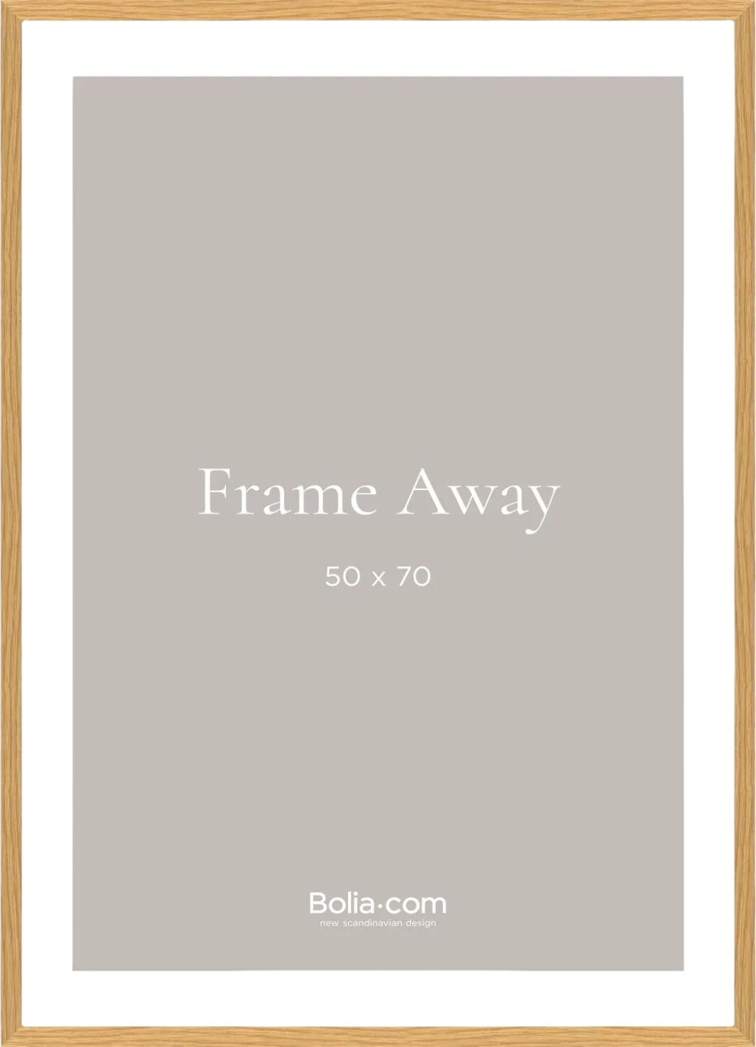 Ramka na zdjęcia Away 50 x 70 cm naturalny dąb
