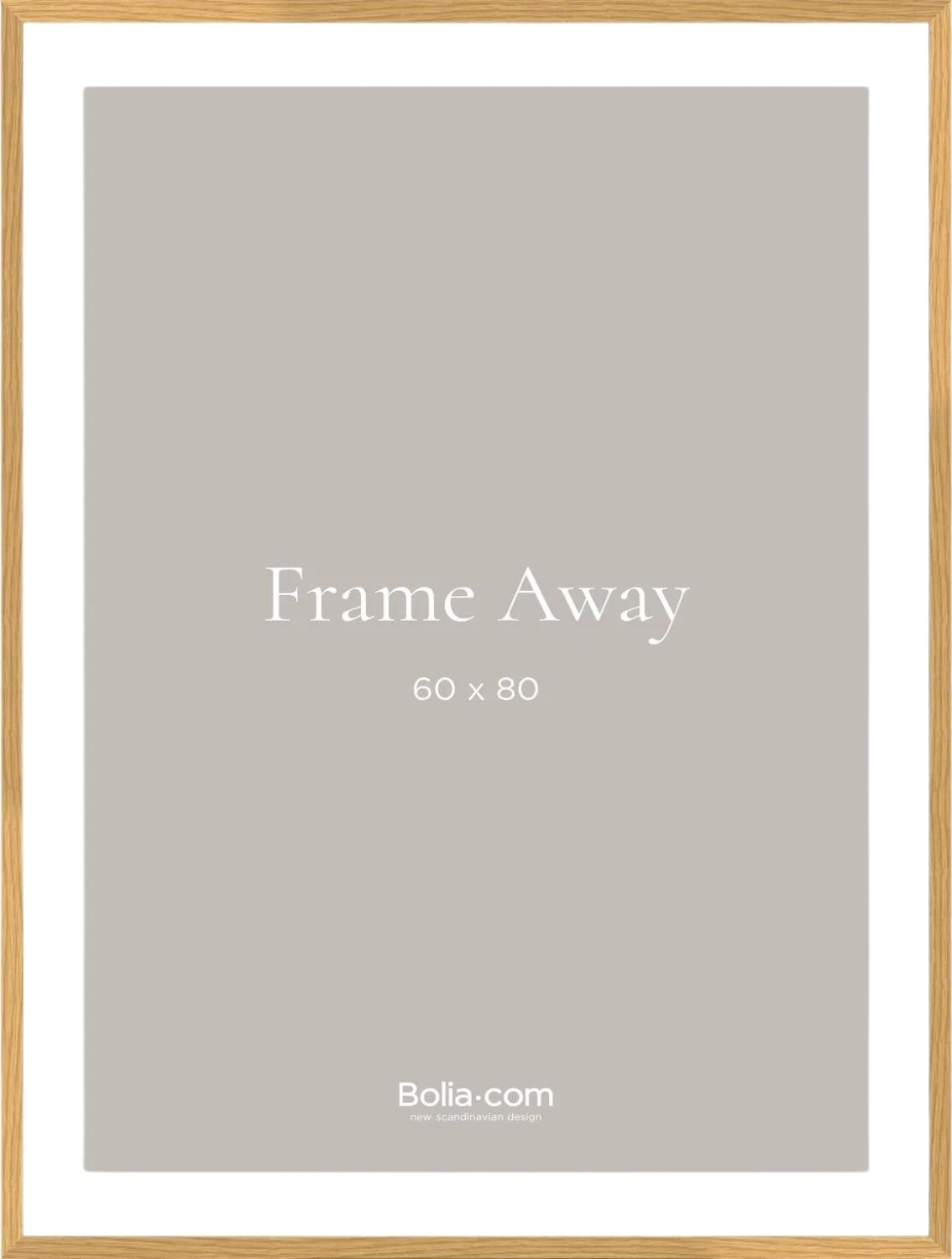 Ramka na zdjęcia Away 60 x 80 cm naturalny dąb