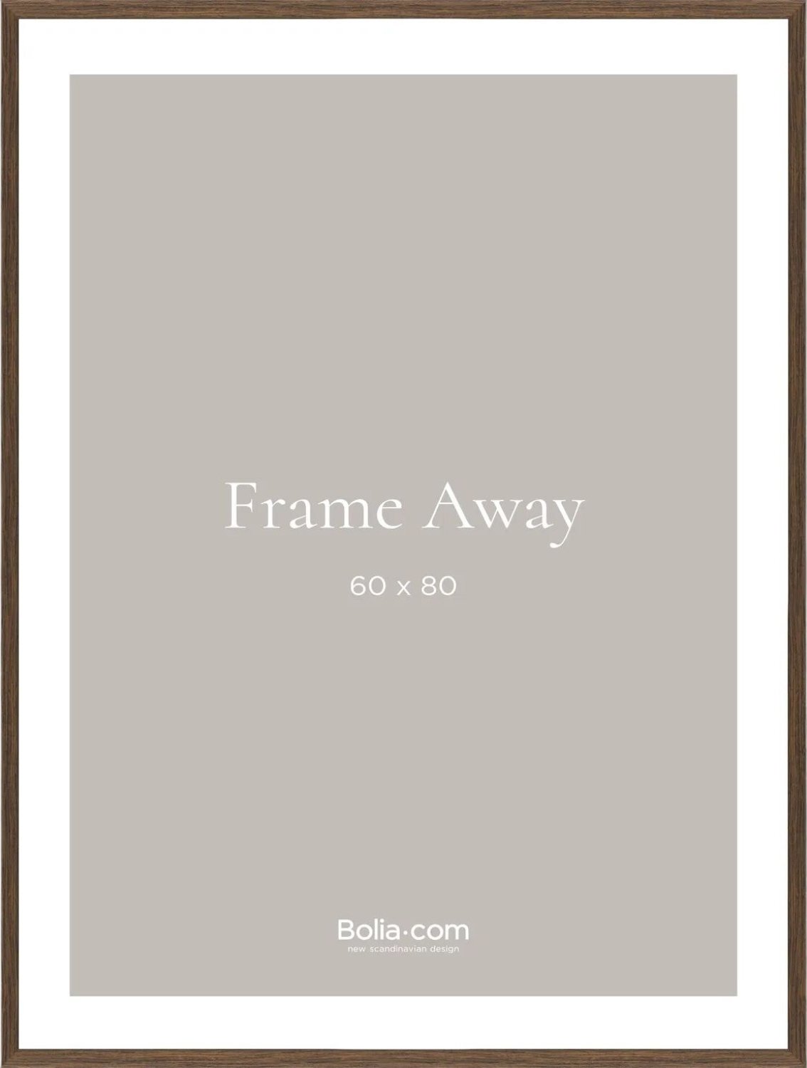 Ramka na zdjęcia Away 60 x 80 cm orzech