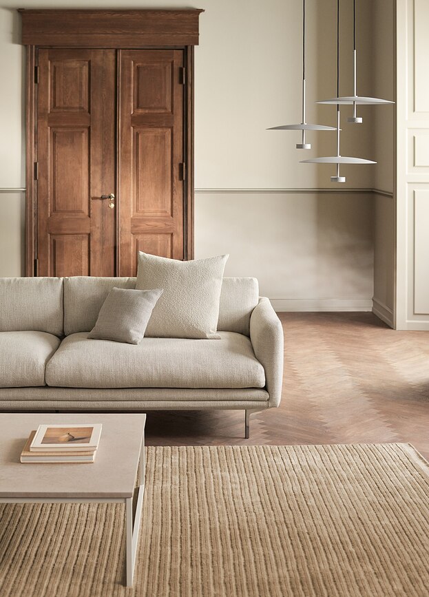 Reflection Viseča svetilka, 40 cm, črna