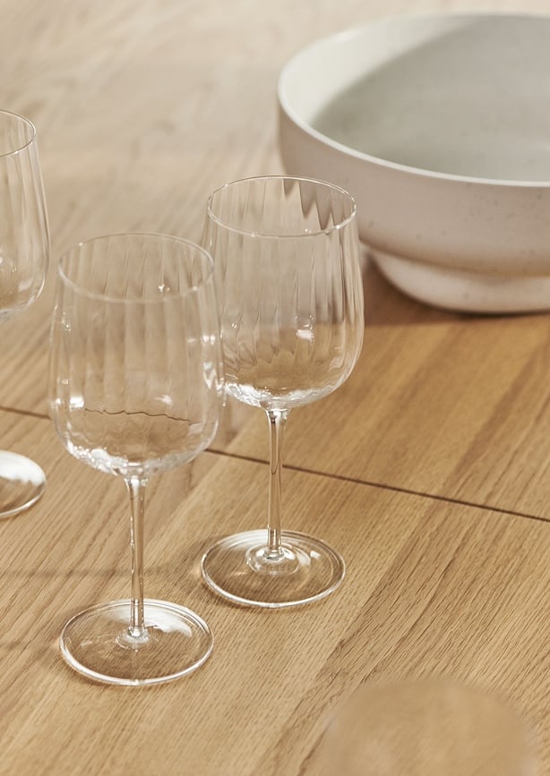 Rheolog Wavy Čaše za vino za crno vino valovite 560 ml 2 kom.