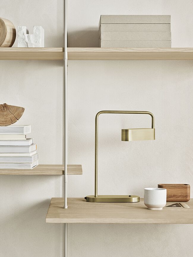 Scribe Lampe de Table, crème