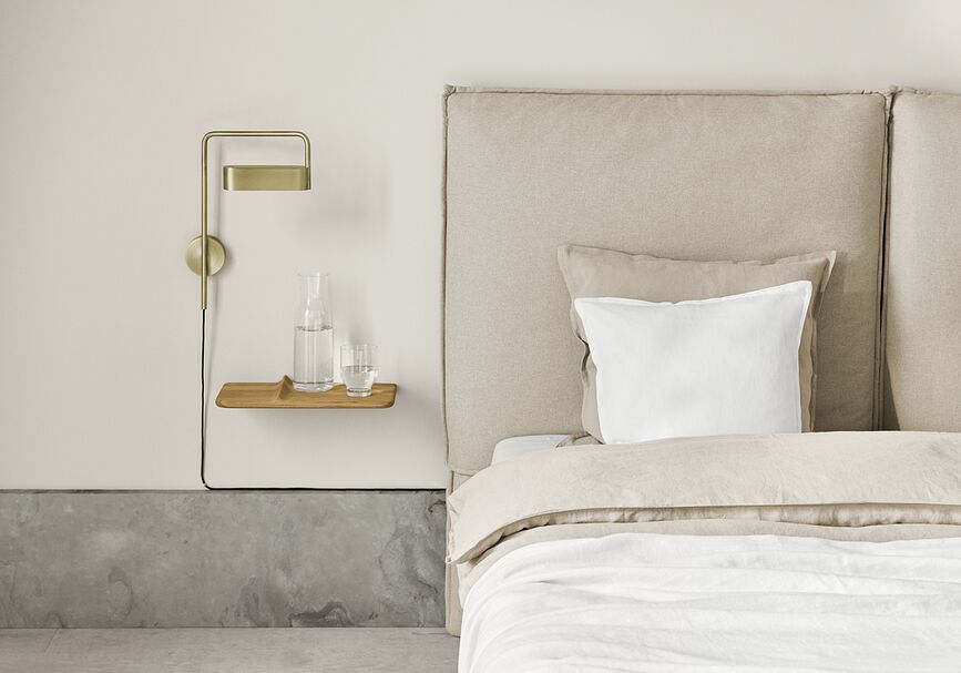 Scribe Φωτιστικό Τοίχου, ορείχαλκος