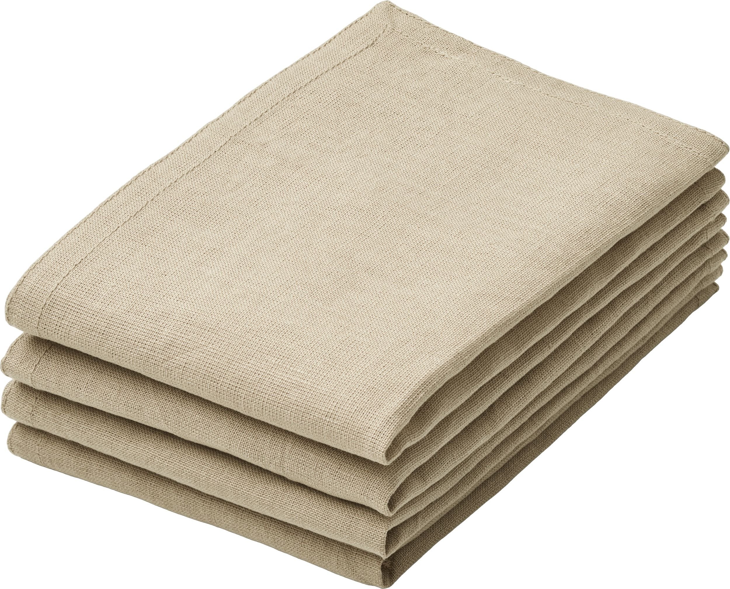 Serwetki Soft Collection piaskowe 4 szt.