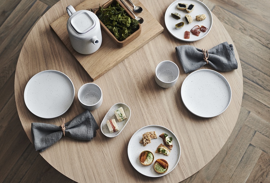 Soft Collection Serviettes de Table, sable, Lot de 4