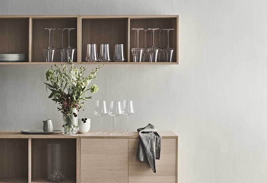 Soft Collection Serviettes de Table, sable, Lot de 4