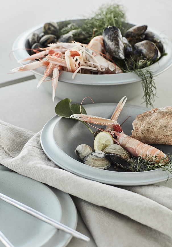 Soft Collection Serviettes de Table, sable, Lot de 4