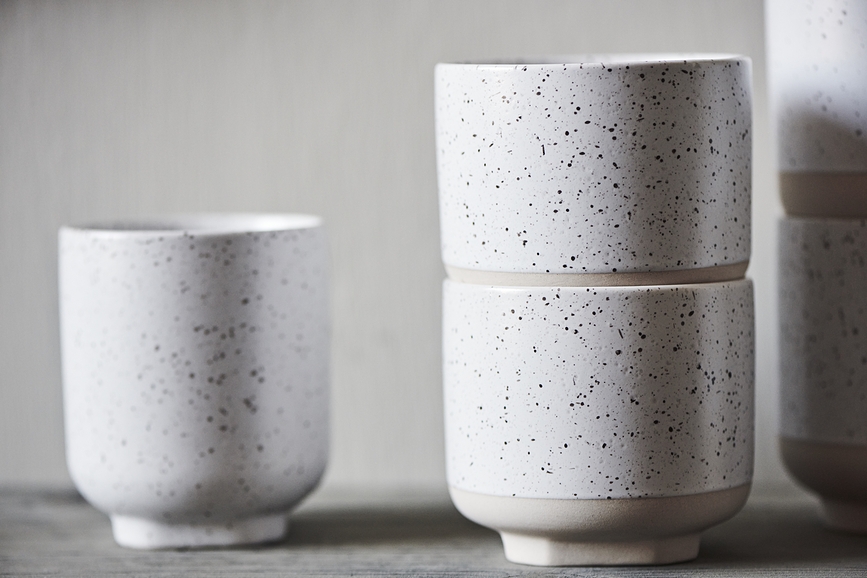 Tazas Forma 350 ml, blancas, 2 unidades