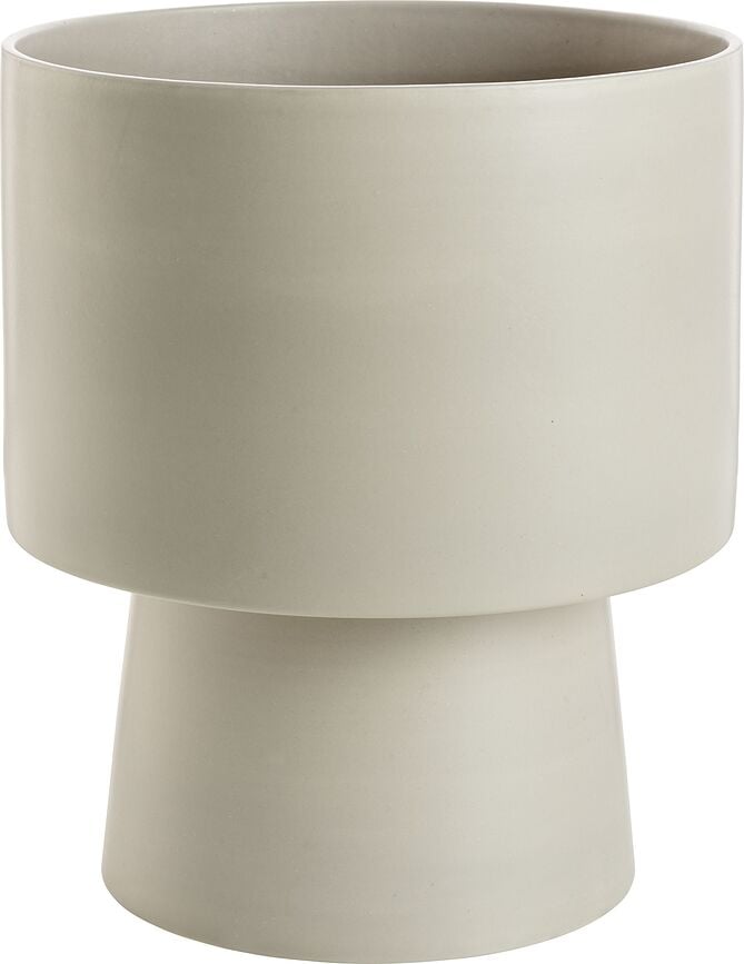 Torch Βάζο, 38 cm, μπεζ