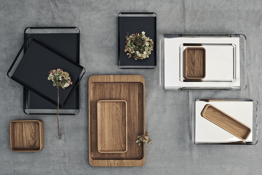 Unio Pladenj za serviranje, 38 cm, polirano jeklo