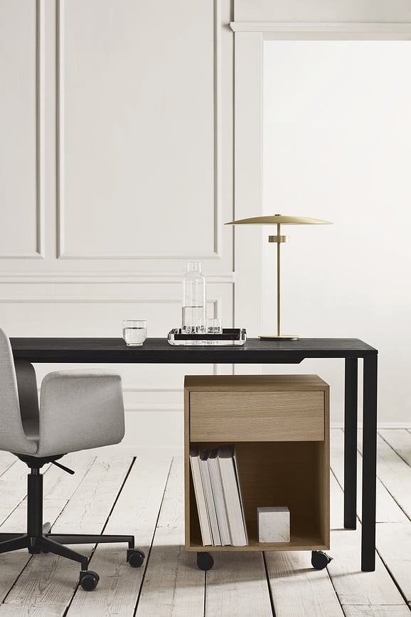 Unio Plateau de Service 38 cm, acier poli