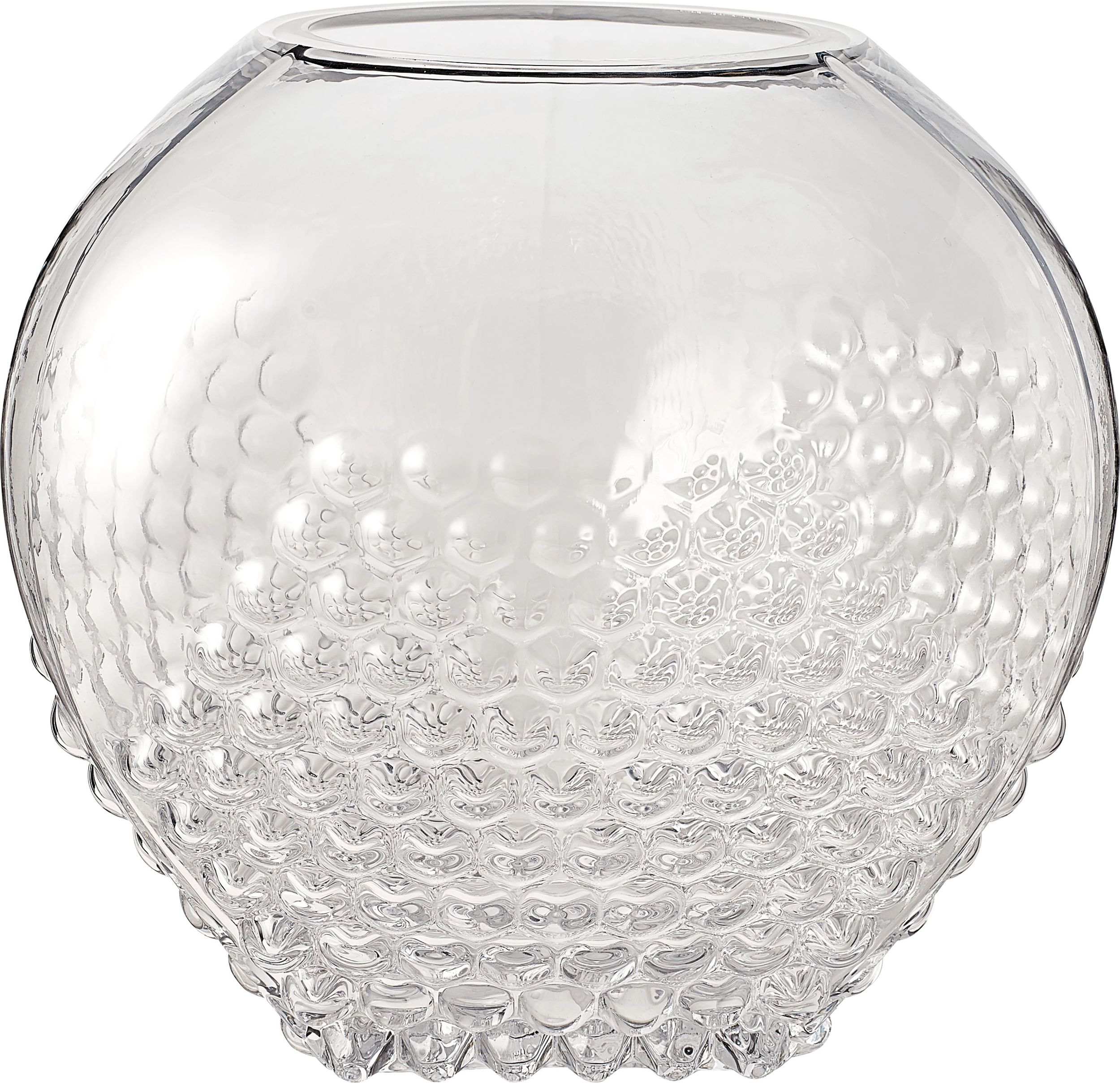 Wazon Bramble 24 cm transparentny