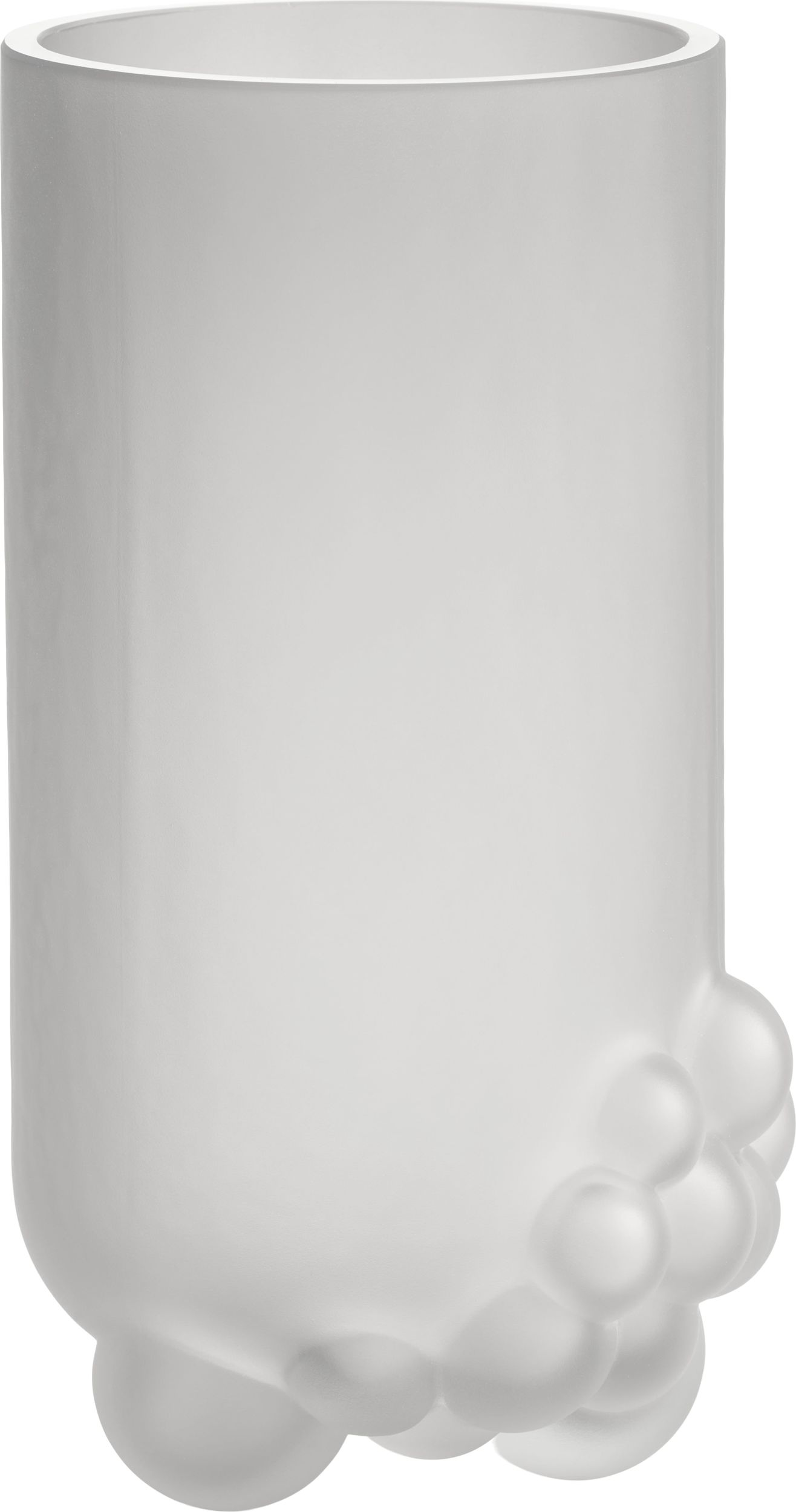 Wazon Bulk 21 cm przezroczysty