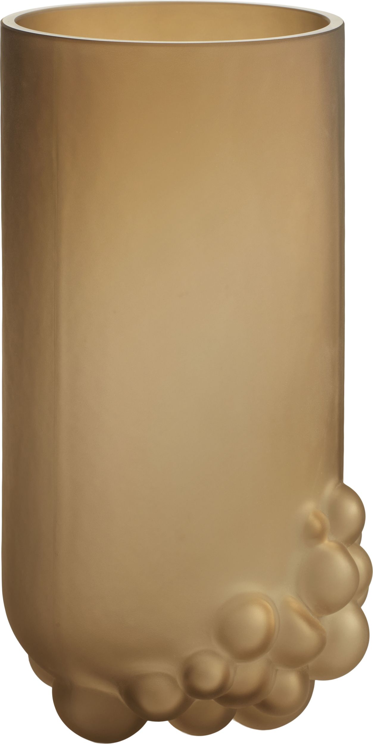 Wazon Bulk 28 cm karmelowy