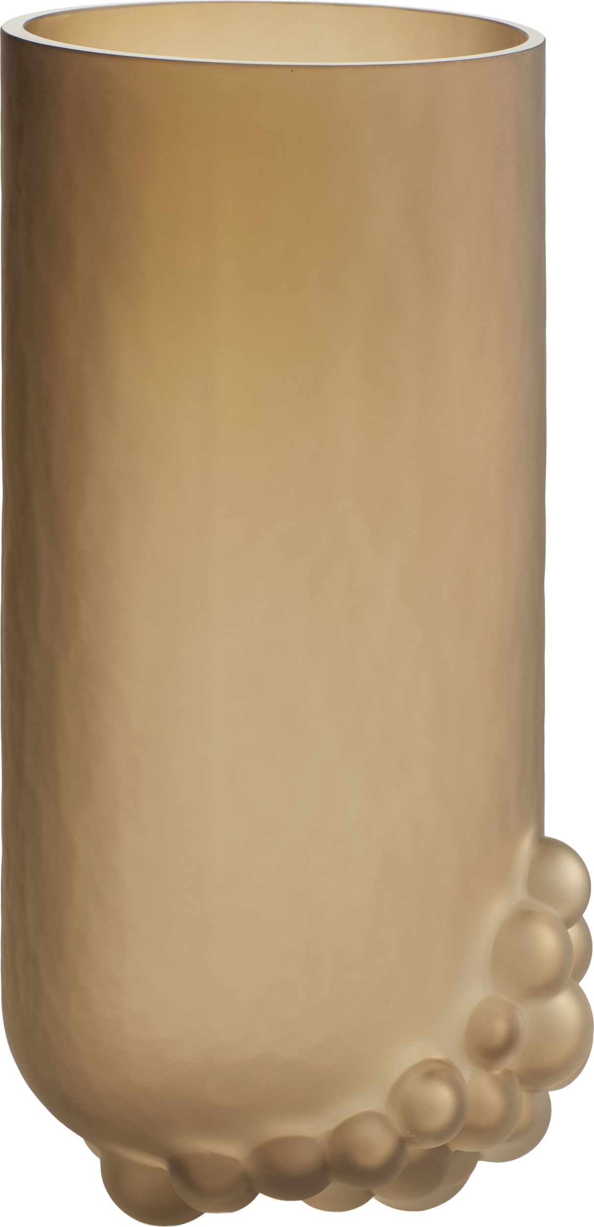 Wazon Bulk 37 cm karmelowy