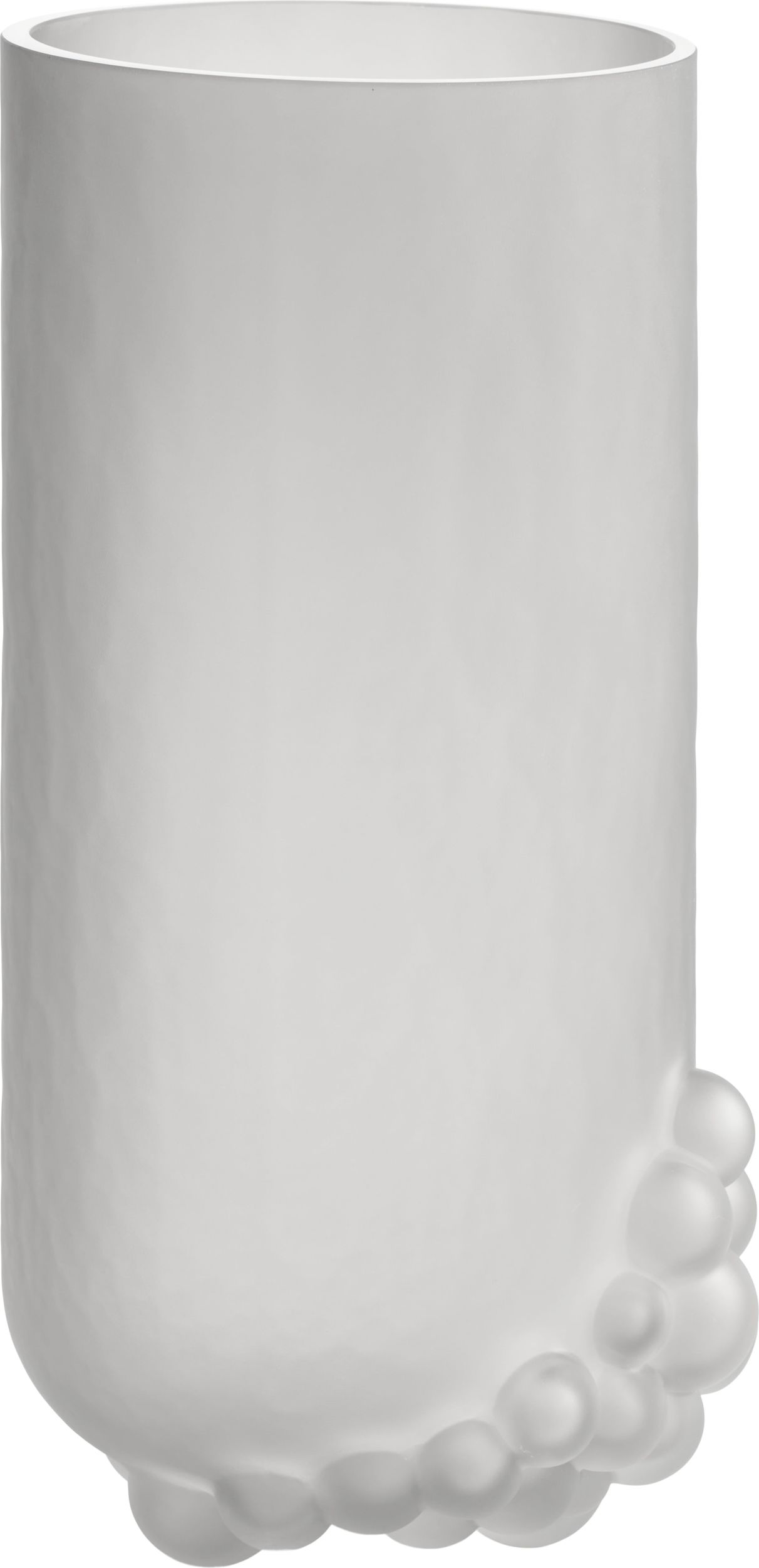 Wazon Bulk 37 cm przezroczysty