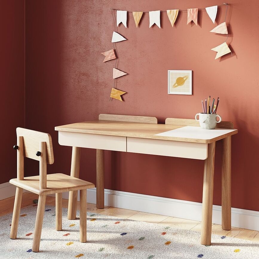 Rise Chaise Enfant, bleue