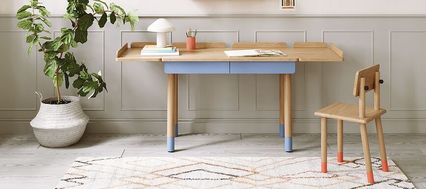 Rise Chaise Enfant, bleue