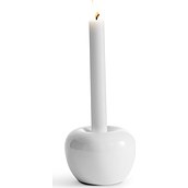 Apple Candleholders small white 2 pcs