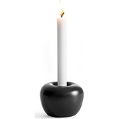 Apple Candlestick large black