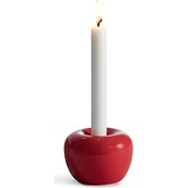 Apple Candlestick large red