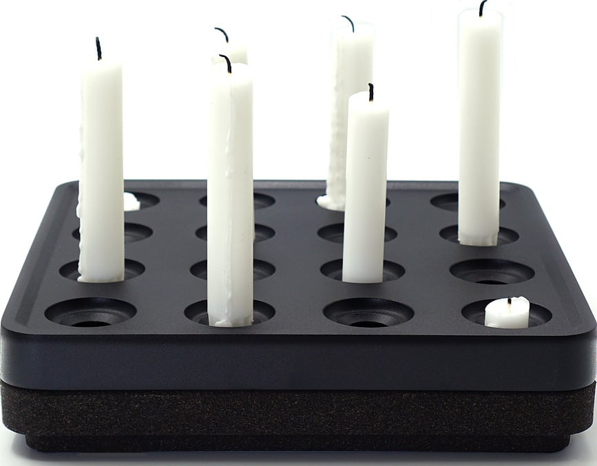 Base de corcho para Candelabro Stumpastaken, negra