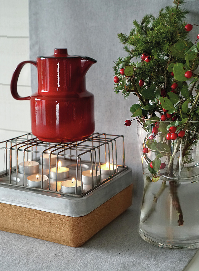 Base de corcho Stumpastaken S, negra