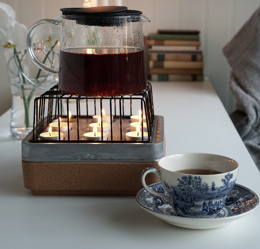 Base de corcho Stumpastaken S, negra