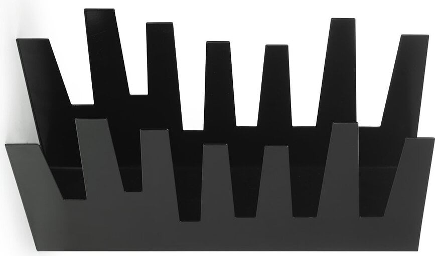 Βάση για εφημερίδες Sleek, μαύρη