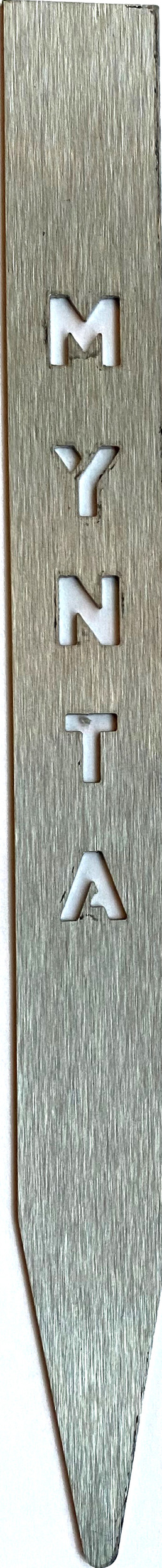 Born in Sweden Mynta Kräutermarker aus rostfreiem Stahl