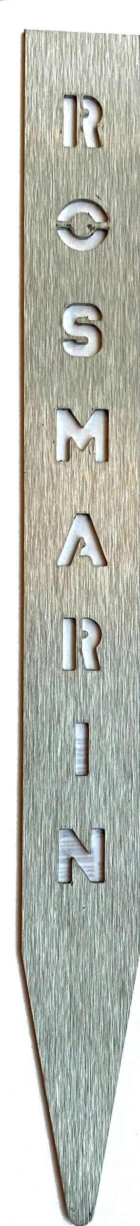 Born in Sweden Rosmarin Kräutermarker aus rostfreiem Stahl