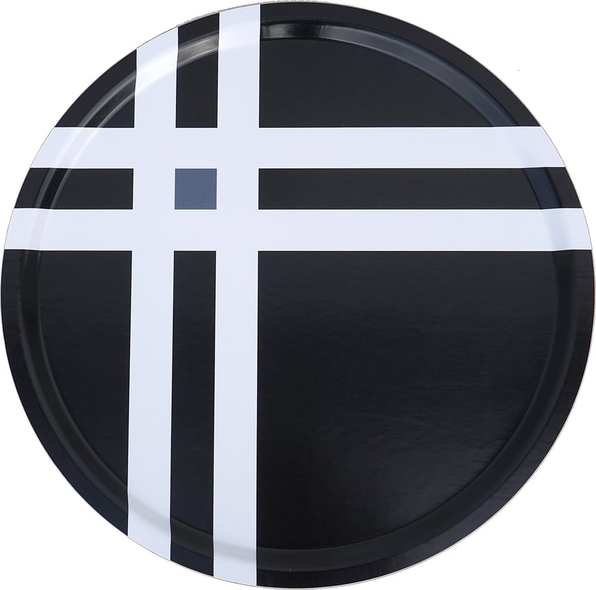 Cross Thick Plateau de Service 46 cm, noir