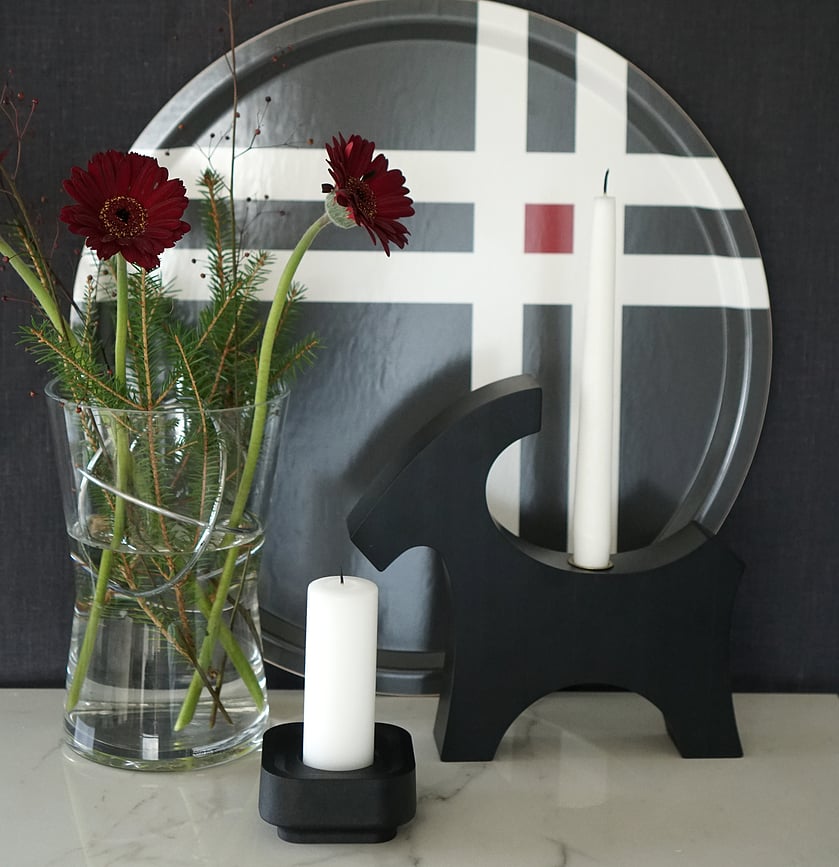 Cross Thick Plateau de Service 46 cm, noir