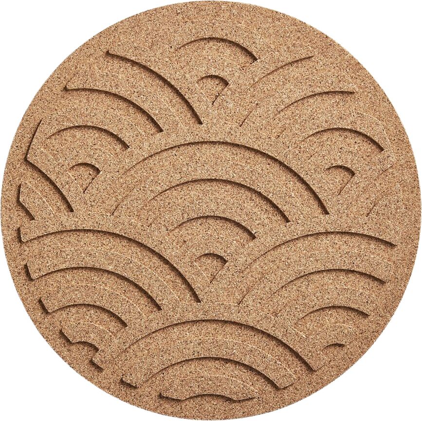 Dessous de plat Waves en liège naturel